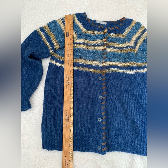 Frou Frou Chunky Cardigan Sweater Women’s - Picture 4 of 13